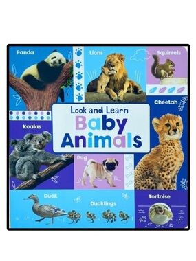 BUNDLE & SAVE 🦁 Look and Learn Baby Animals Board Book